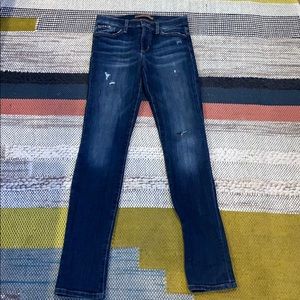 Joes jeans distressed skinny